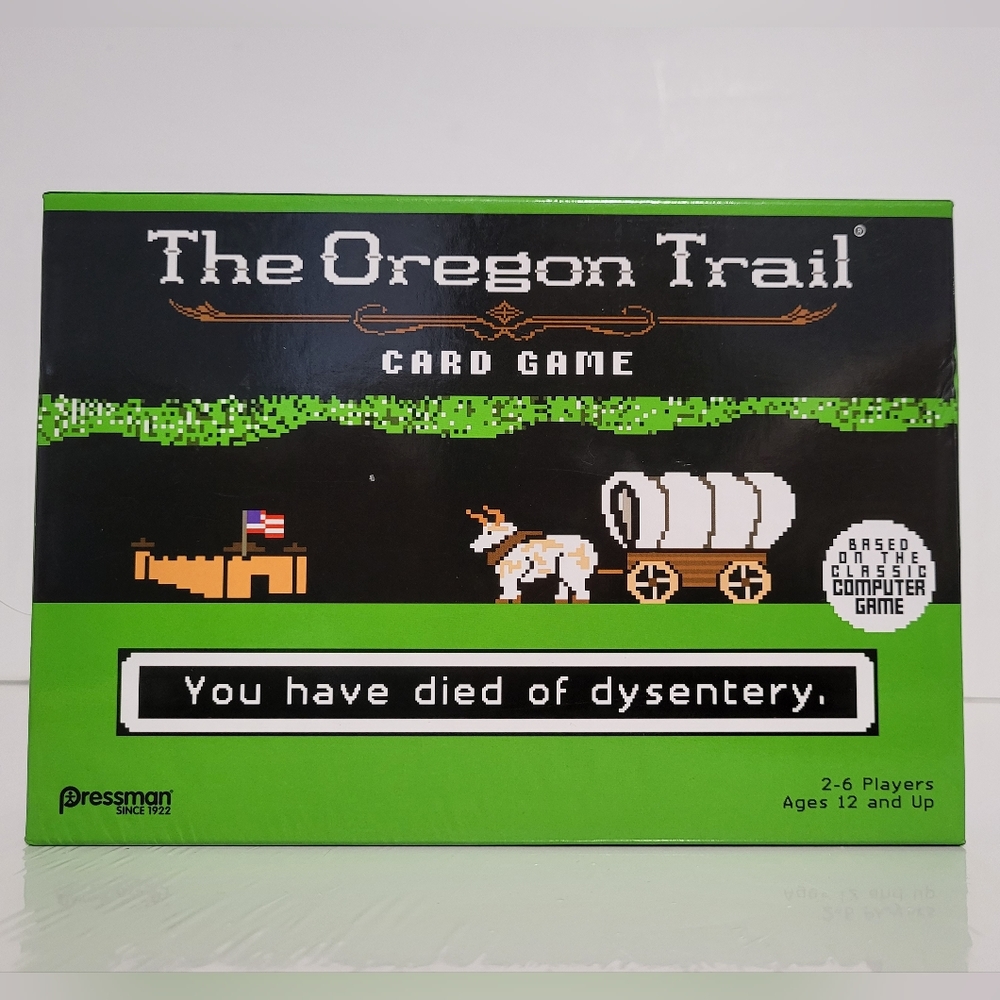 The Oregon Trail Card Game - Brand New, Still Sealed